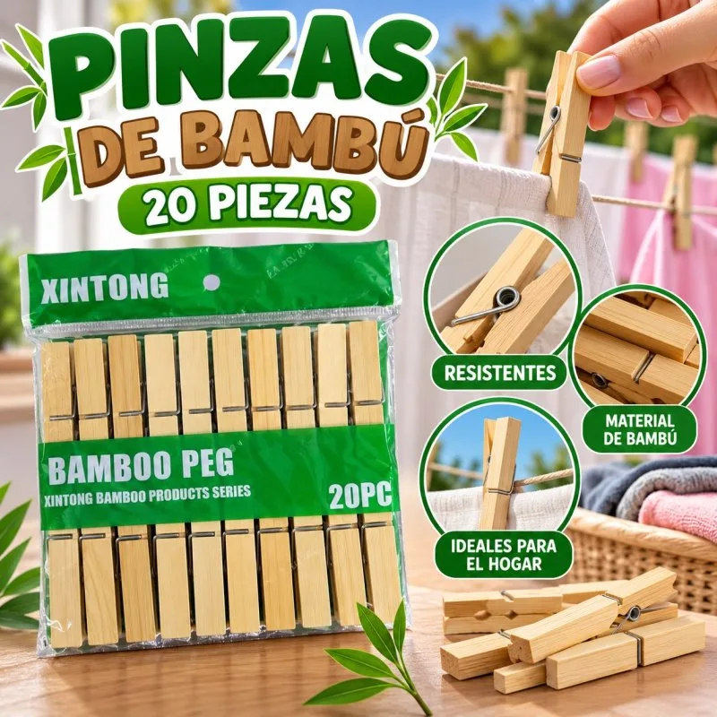 PINZA BAMBOO